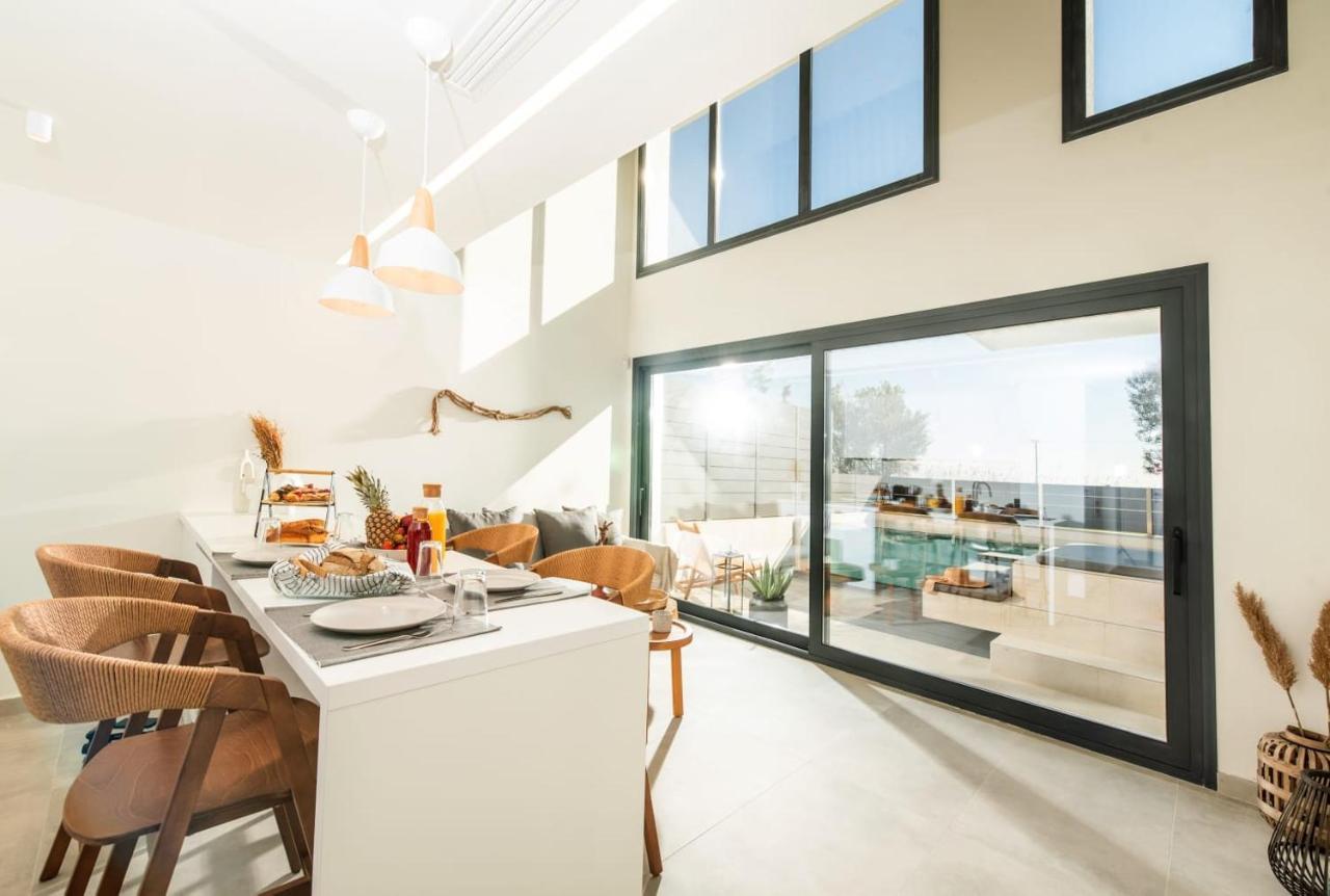 Serene Villas Halkidiki - Cfront Private Pool Неа Ираклия Екстериор снимка
