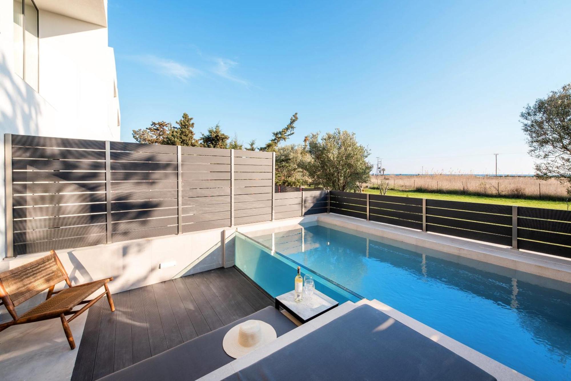 Serene Villas Halkidiki - Cfront Private Pool Неа Ираклия Екстериор снимка