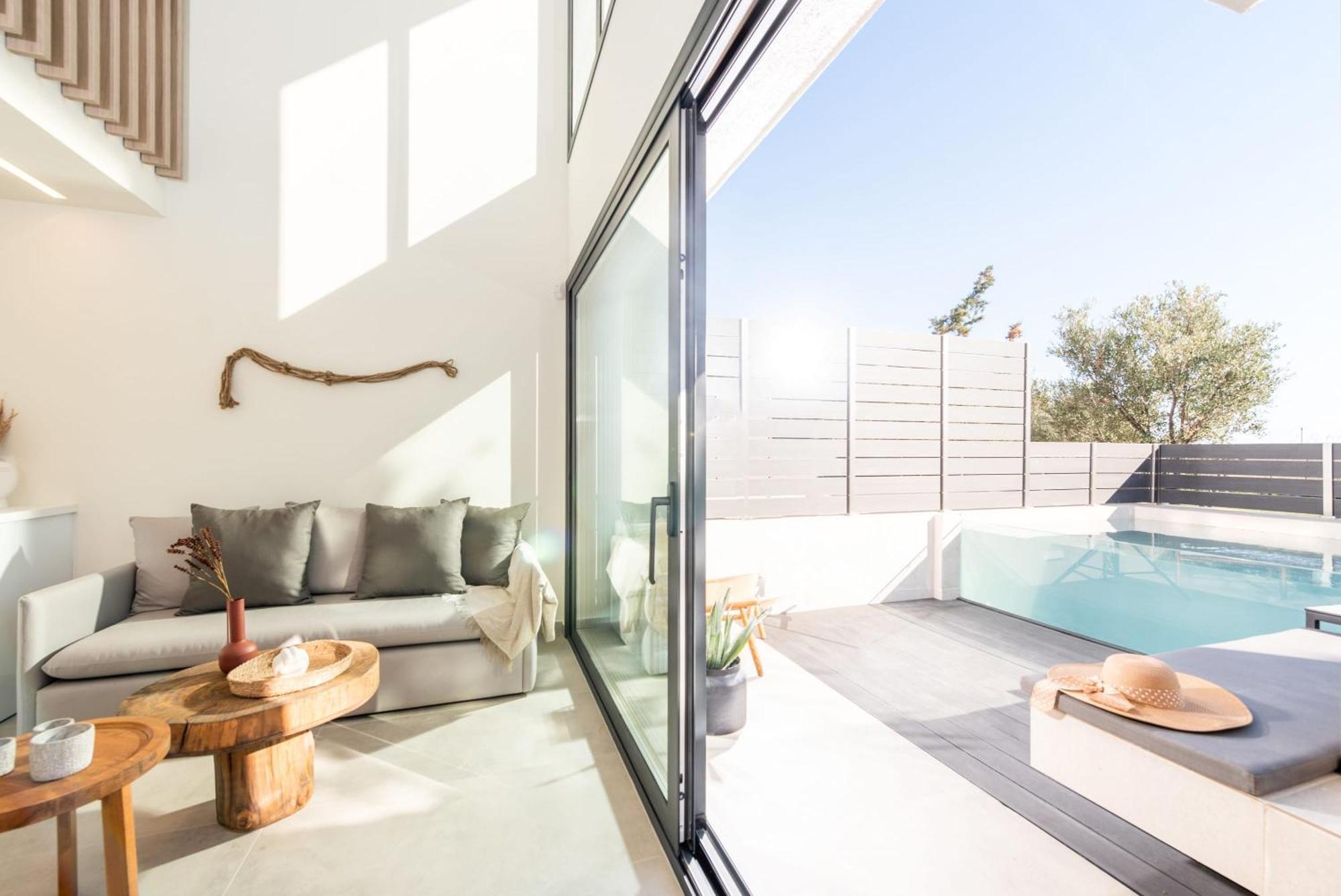 Serene Villas Halkidiki - Cfront Private Pool Неа Ираклия Екстериор снимка